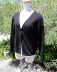 <新商品>【裏表なし】 WOMENS 綿スムースカーディガン(M/L)*数量限定商品