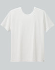 NEW【裏表前後なし】UNISEX ∞ワイドネックTシャツ半袖スタンダード(S/M/L/XL)