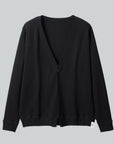 ＜新商品＞【裏表なし】 WOMENS 綿スムースカーディガン（M/L）＊数量限定商品